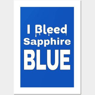 I Bleed Sapphire Blue - K-Pop Posters and Art